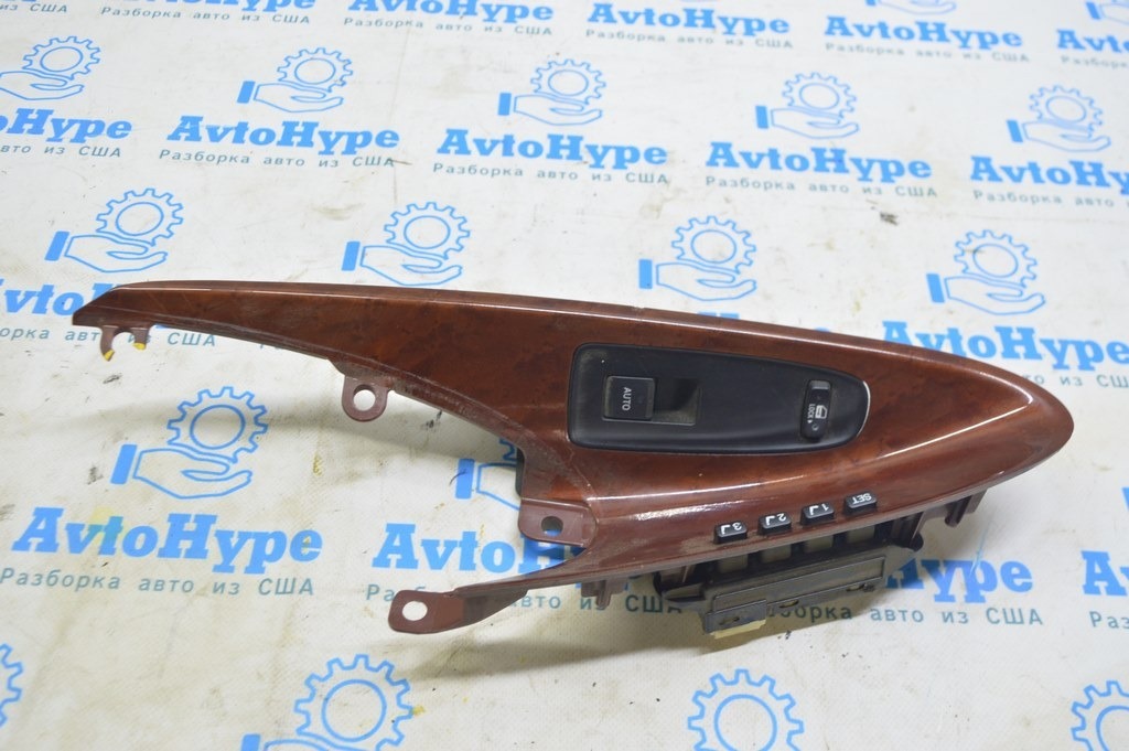 Накладка управления стеклоподъемником перед лев Lexus GS300 GS350 GS430 GS450h 05-11 под дерев