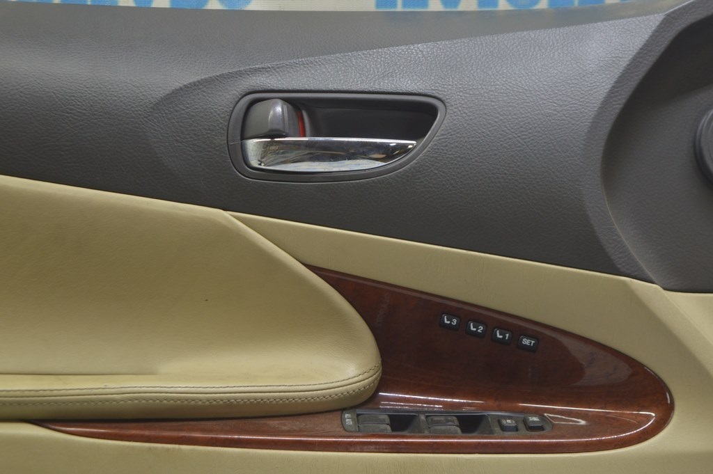 Накладка управления стеклоподъемником перед лев Lexus GS300 GS350 GS430 GS450h 05-11 под дерев