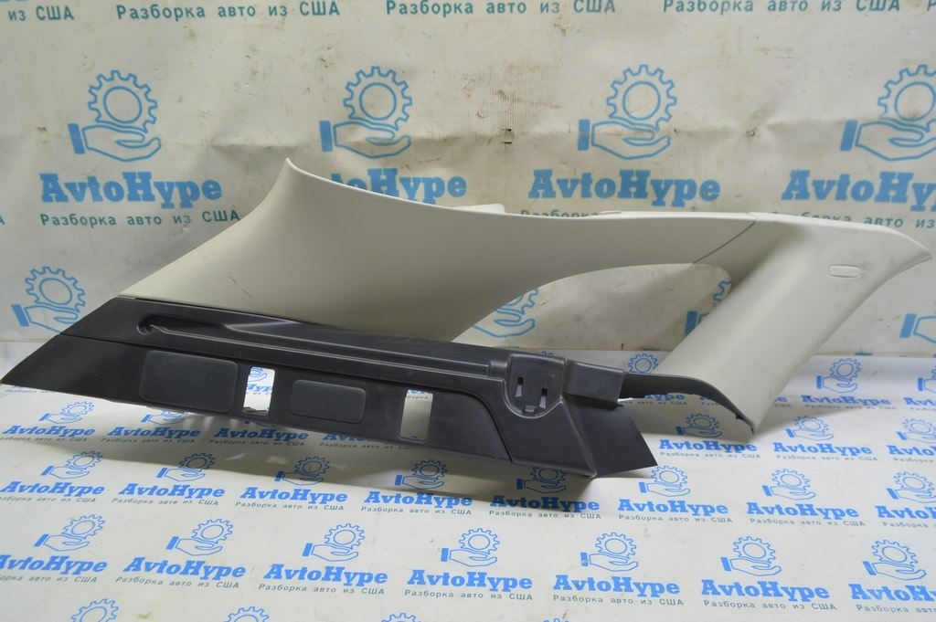 Накладка задней стойки левая Range Rover Velar L560 17- черн+серая, 3 части — фото 2