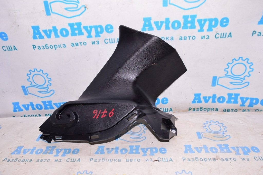 Накладка задней стойки левая задняя Subaru Outback 15-19 черн