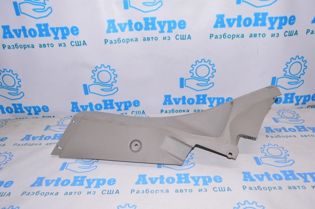 Накладка задней стойки нижняя левая Ford Focus mk3 11-18 серый — фото 2