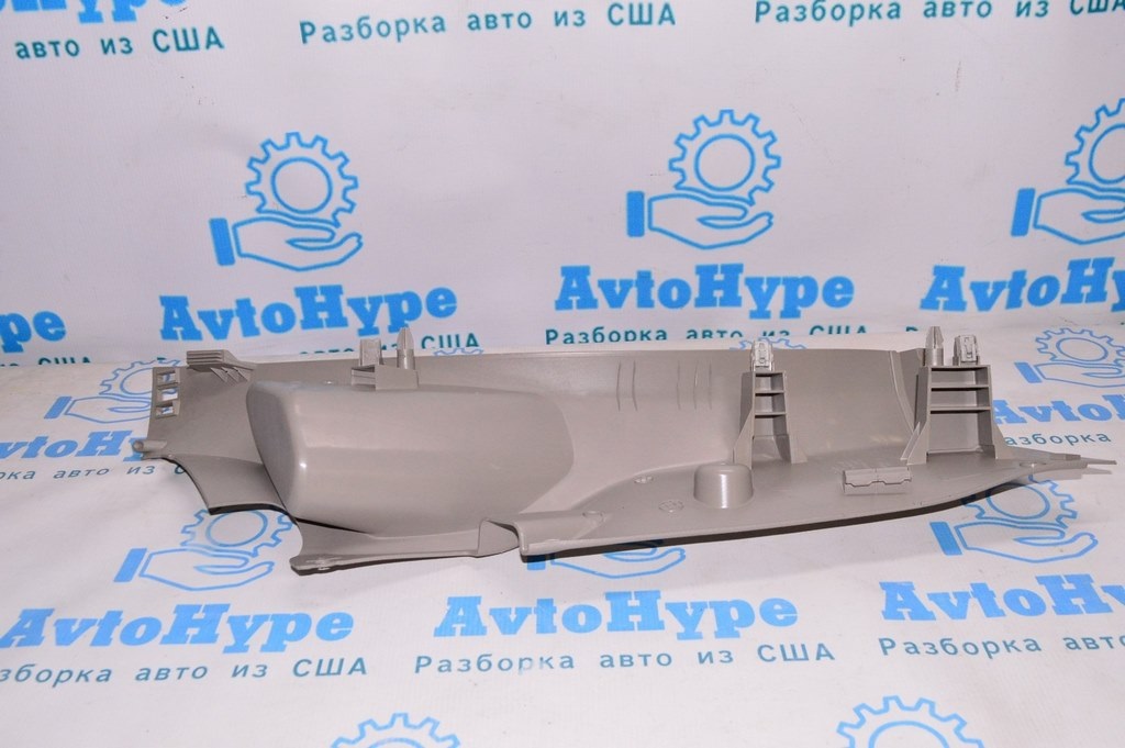 Накладка задней стойки нижняя левая Ford Focus mk3 11-18 серый — фото 3