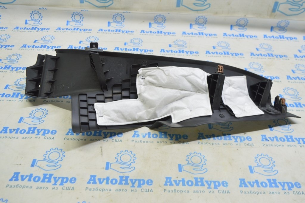 Накладка задней стойки нижняя левая Ford Fusion mk5 13- черн — фото 3