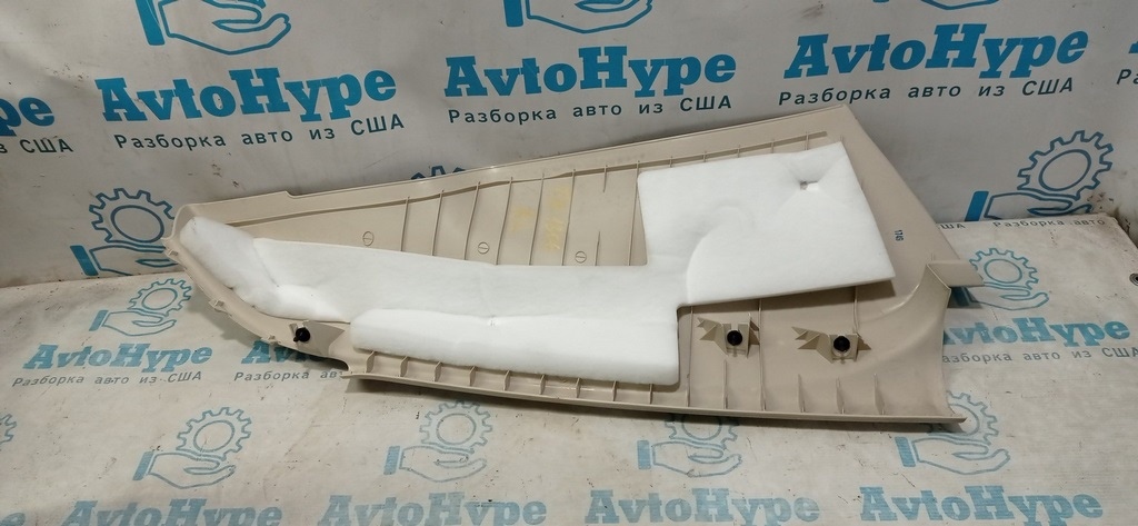 Накладка задней стойки нижняя левая VW Tiguan 09-17 беж — фото 2