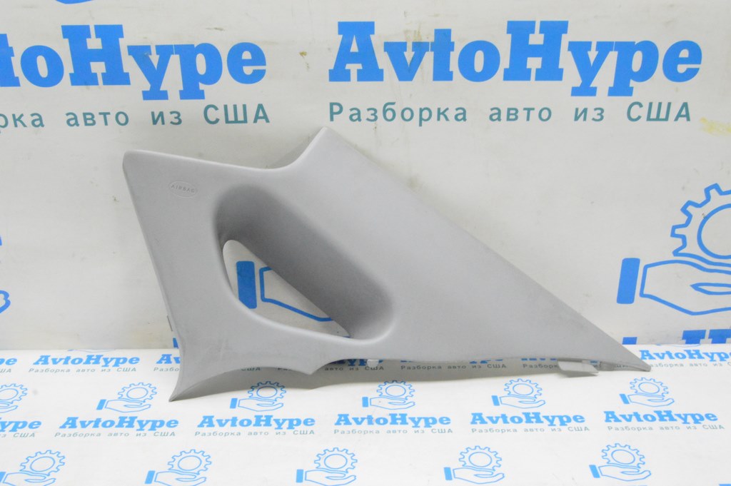 Накладка задней стойки правая Hyundai Sonata 11-15 серая