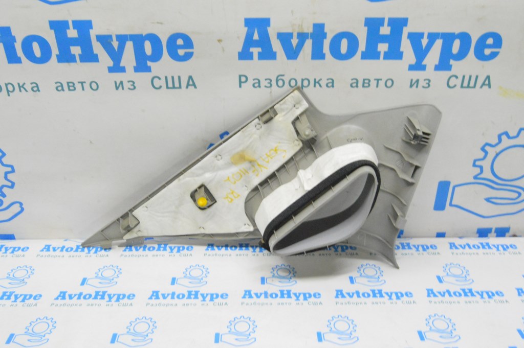 Накладка задней стойки правая Hyundai Sonata 11-15 серая — фото 2