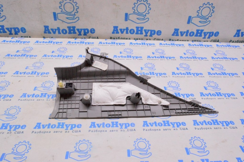 Накладка задней стойки верхняя правая HYUNDAI ELANTRA AD 17-серая — фото 2