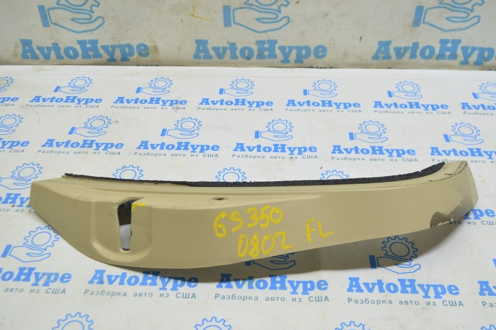 Накладка замка двери передней левой Lexus GS300 GS350 GS430 GS450h 06-11 беж (02) трещина