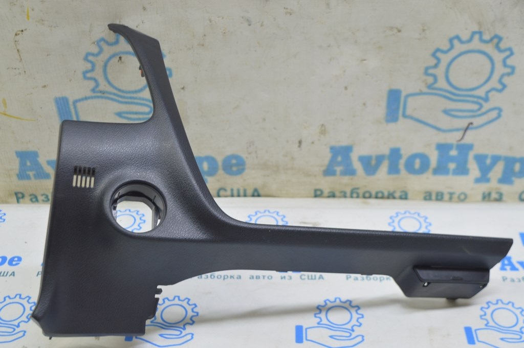 Накладки передней панели правая Lexus RX350 RX450h 16-19 под start/stop черная
