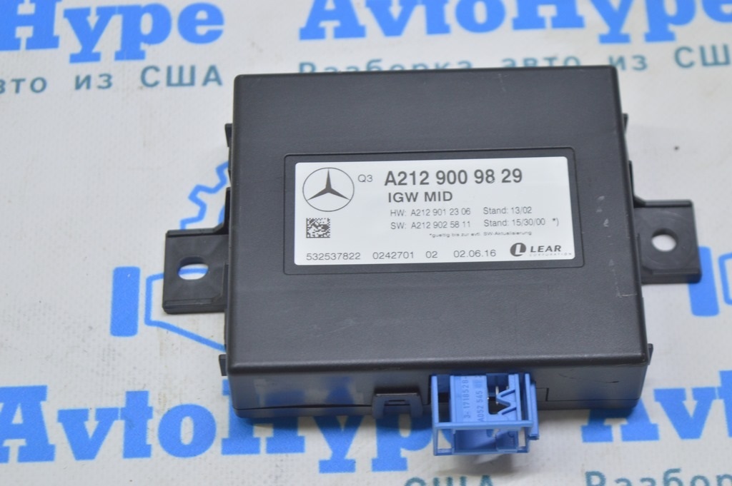 NETWORK GATEWAY CONTROL MODULE GLE-class C292 12-19 (01) — фото 2