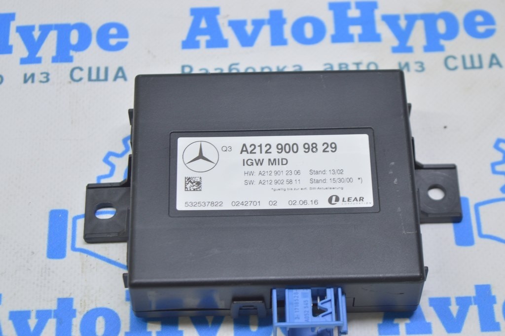 NETWORK GATEWAY CONTROL MODULE GLE-class C292 12-19 (01) — фото 3