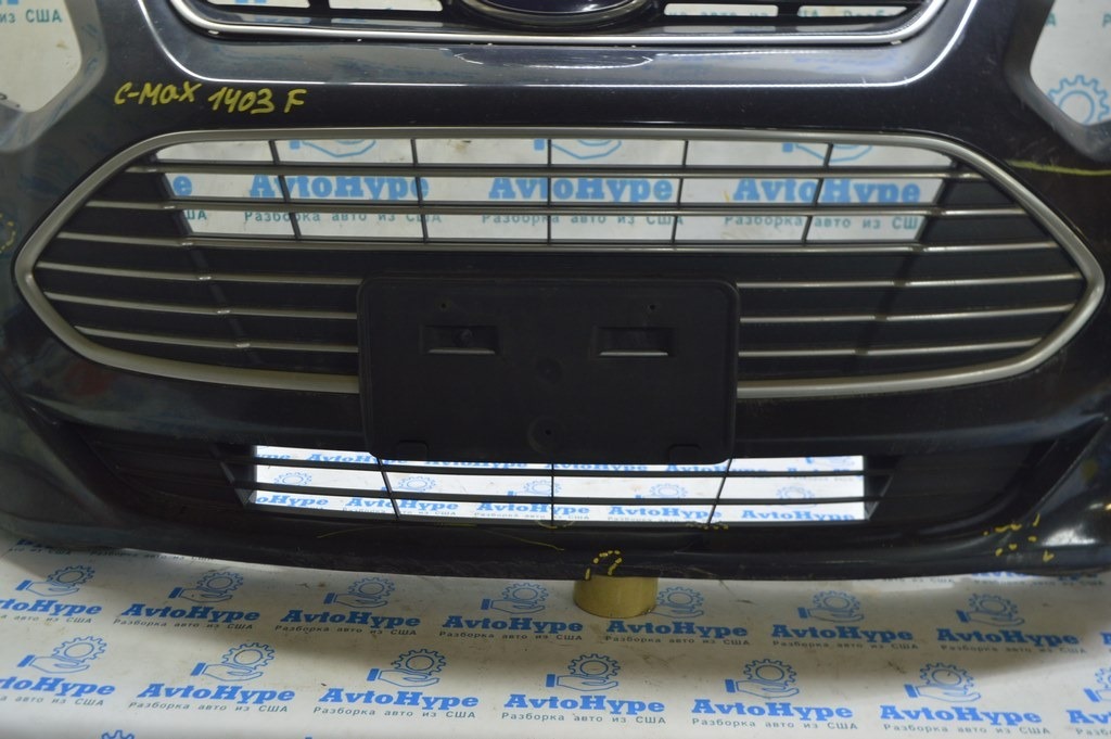 Нижняя решетка переднего бампера Ford C-max MK2 13-16 usa (03) трещинки — фото 2