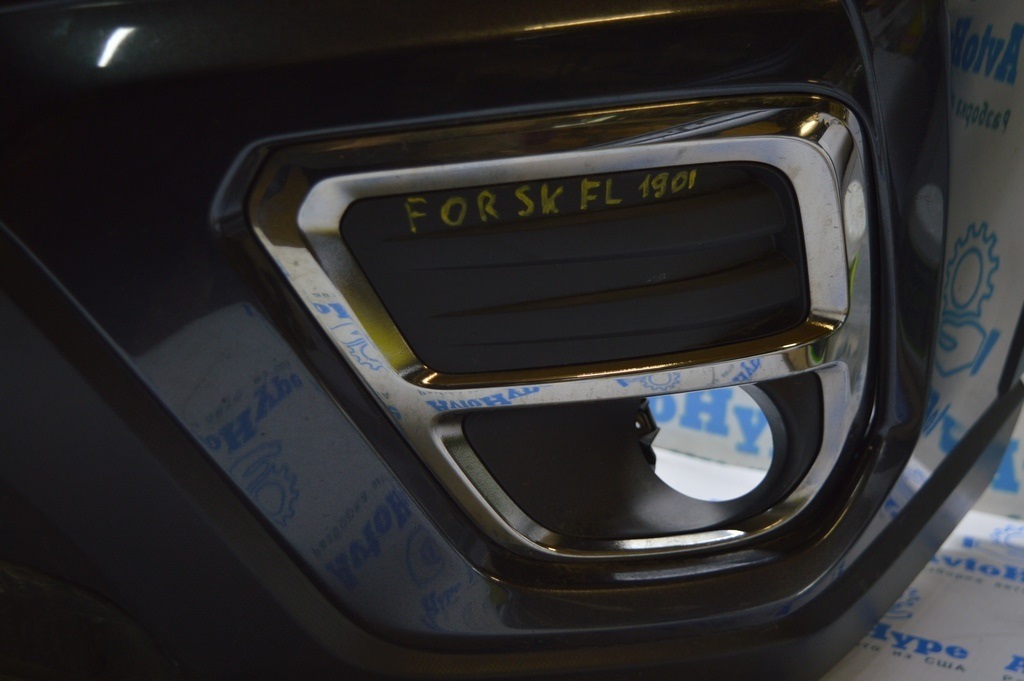Обрамление птф левое Subaru Forester 19- SK led хром