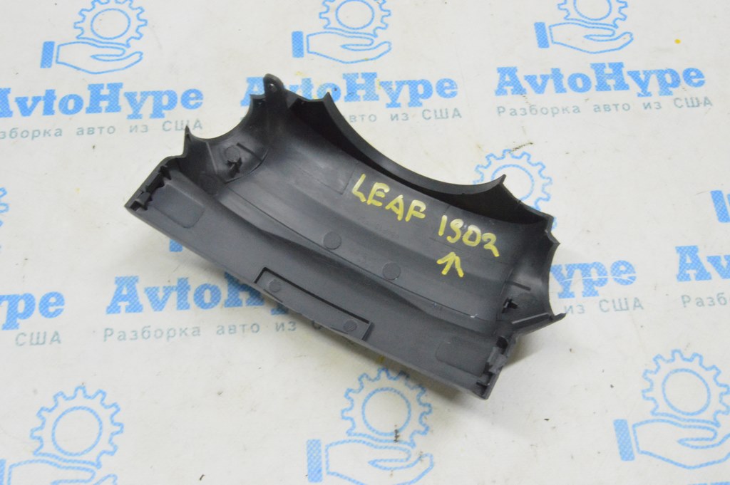 Обрамление рулевой колонки Nissan Leaf 18-22 черное в сборе (02) — фото 4