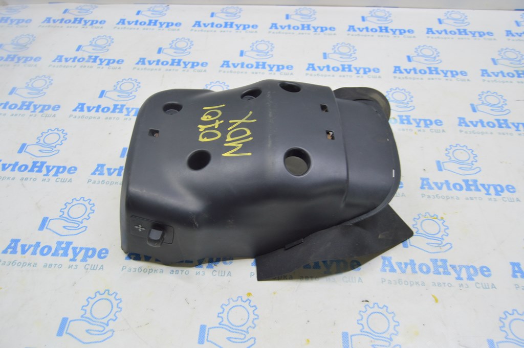 Обрамление рулевой колонки нижнее Acura MDX 07-13 черн