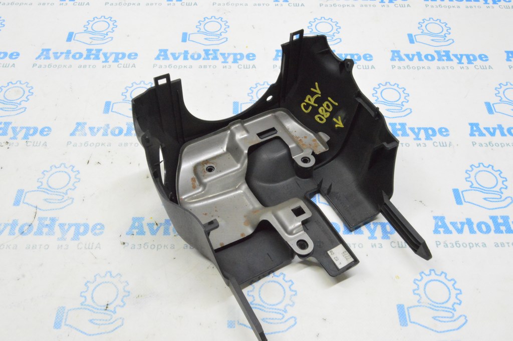 Обрамление рулевой колонки нижнее Honda CRV 07-11 черн — фото 3