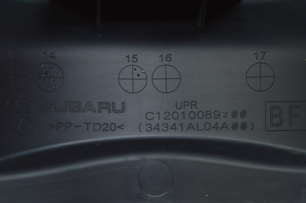 Обрамление рулевой колонки Subaru Outback 15-19 — фото 4