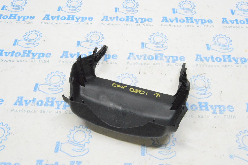 Обрамление рулевой колонки верхнее Honda CRV 07-11 черн — фото 2
