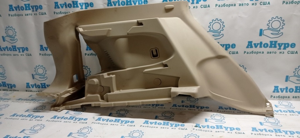 Обшивка арки левая Nissan Rogue 14- беж под 2 ряда (05) деф