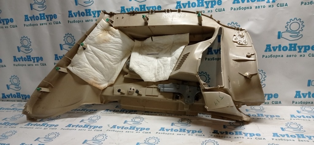 Обшивка арки левая Nissan Rogue 14- беж под 2 ряда (05) деф — фото 3