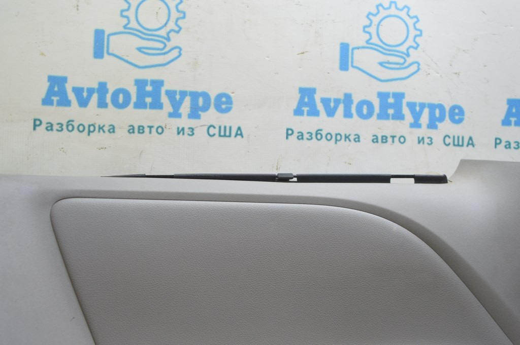 Обшивка арки левая Toyota Sienna 11-14 темно-серая, с серой вставкой, с шторкой — фото 3