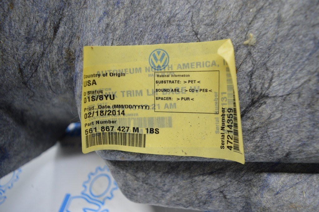 Обшивка арки левая VW Passat b7 USA — фото 3