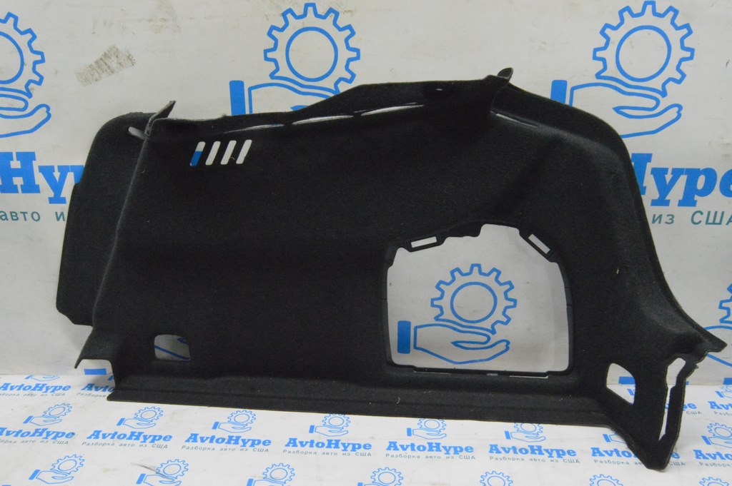Обшивка арки правая Audi A3 8V 15-20 4d, без задняя airbag, FWD, черная (02) без крышки