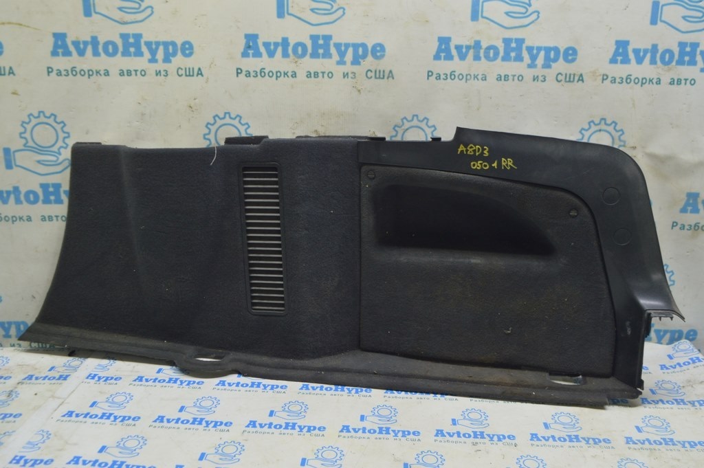 Обшивка арки правая Audi A8 D3 03-09 черн