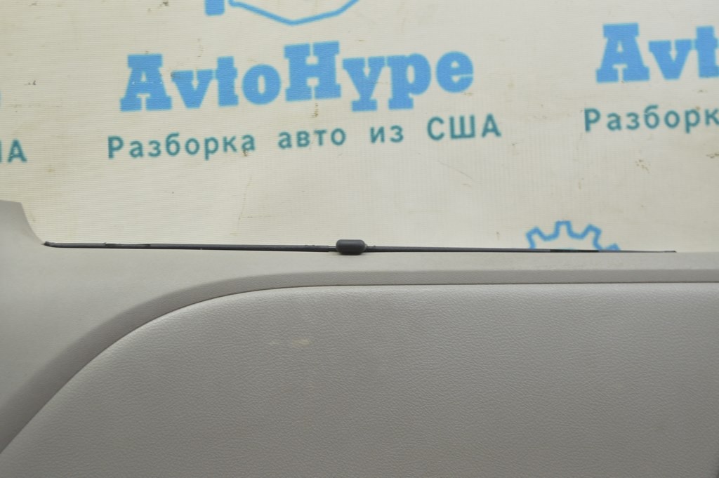 Обшивка арки правая Toyota Sienna 11-14 темно-серая, с серой вставкой, с шторкой — фото 3