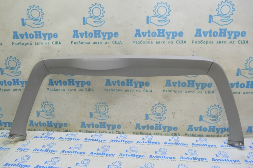 Обшивка двери багажника верхняя Toyota Sienna 15-20 серая (01) Реал М. царапина