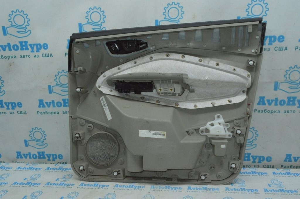 Обшивка двери (карточка) перед лев Ford Escape MK3 13- серая (08) подлокотникк под перешив — фото 2