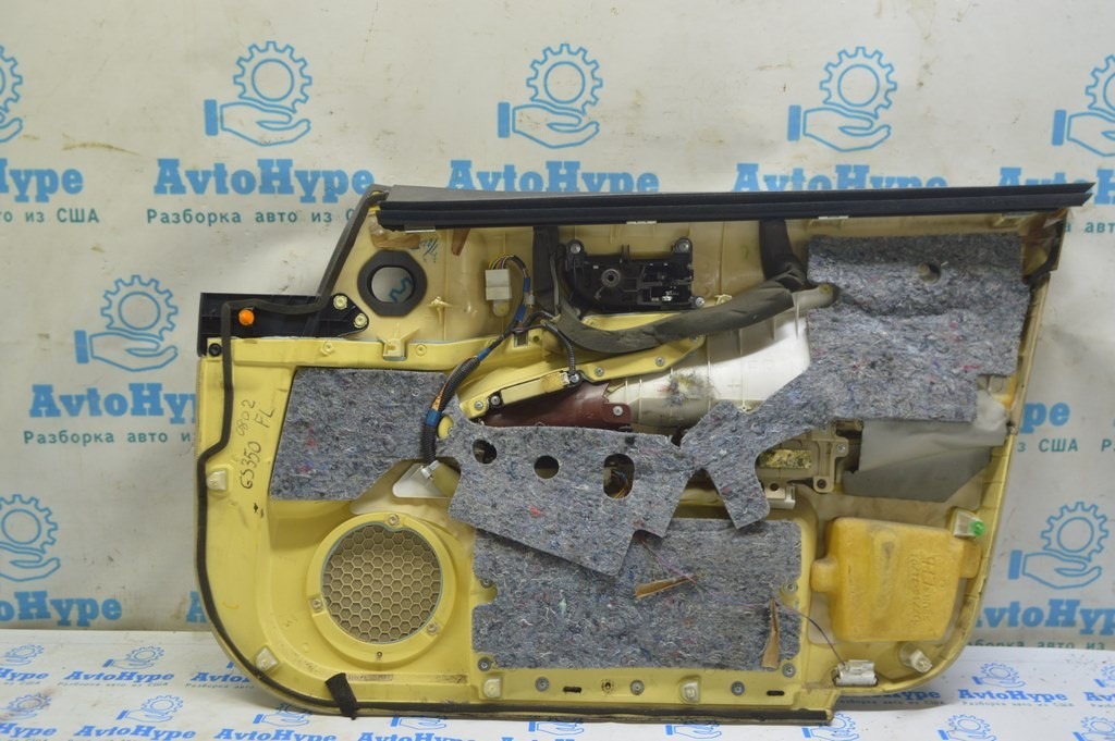 Обшивка двери карточка перед лев Lexus GS300 GS350 GS430 GS450h 06-07 коричн с беж (02) — фото 2