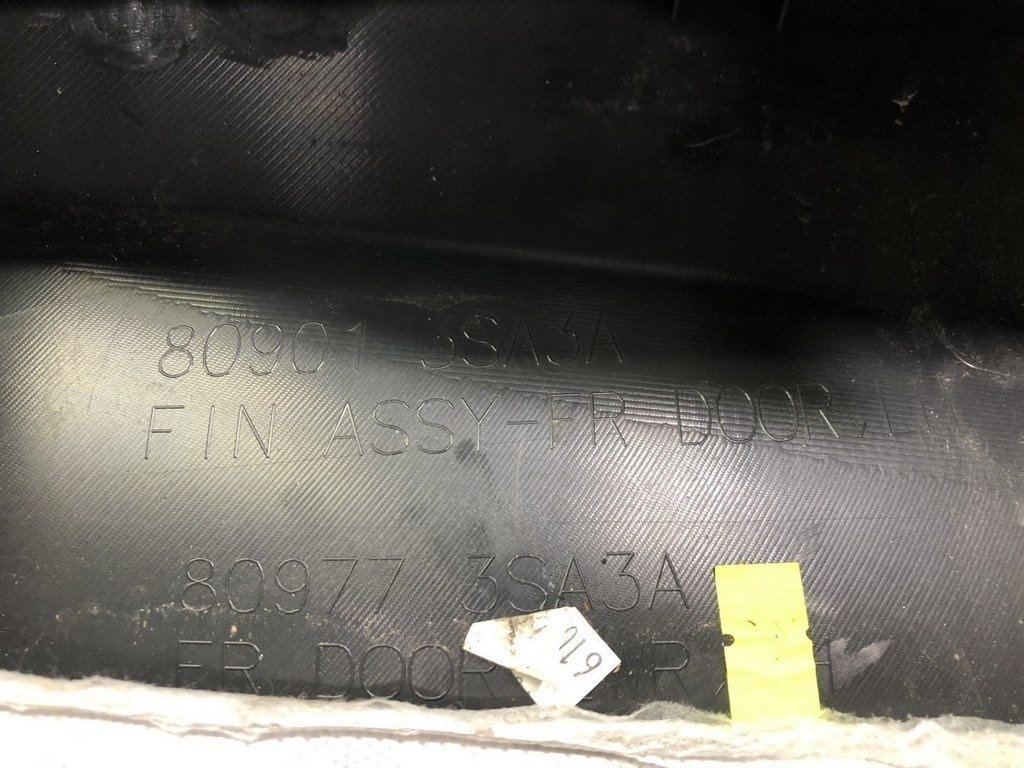 Обшивка двери (карточка) перед лев Nissan Sentra 15-19 — фото 4