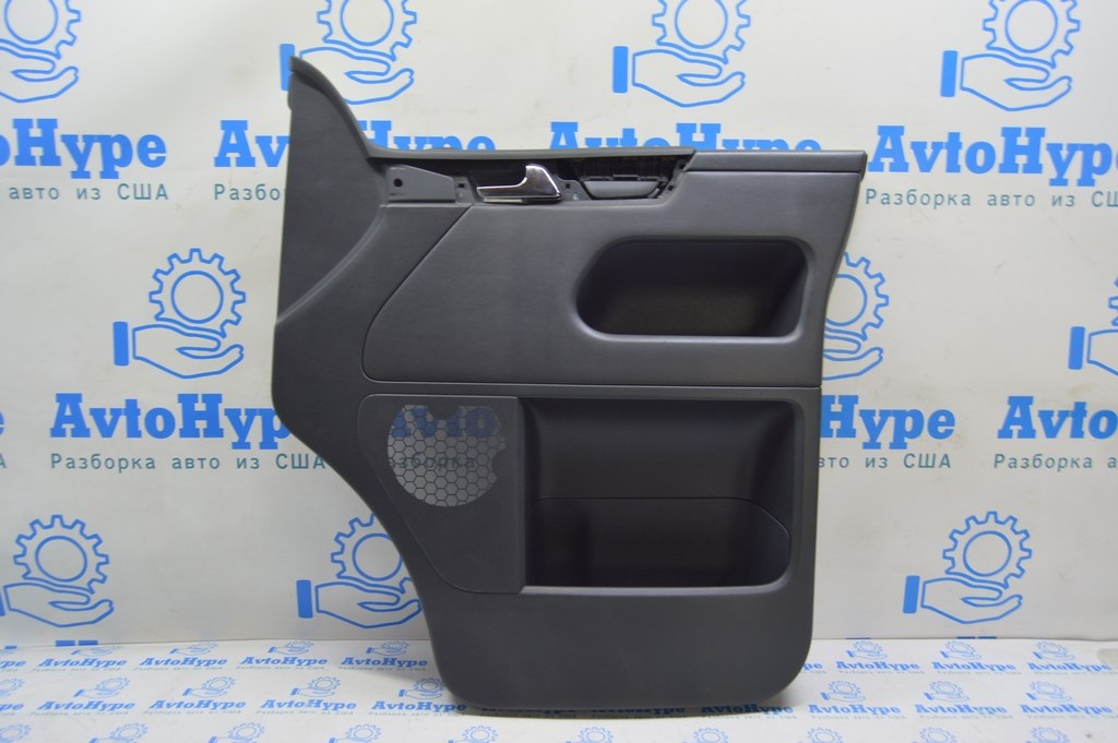 Обшивка двери (карточка) перед прав VW Multivan T5 09-15 черн
