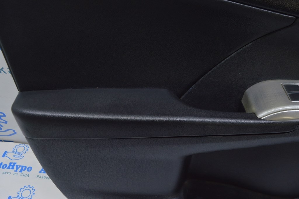 Обшивка двери карточка передняя левая Toyota Camry v50 12-14 usa\euro черн (03) — фото 2