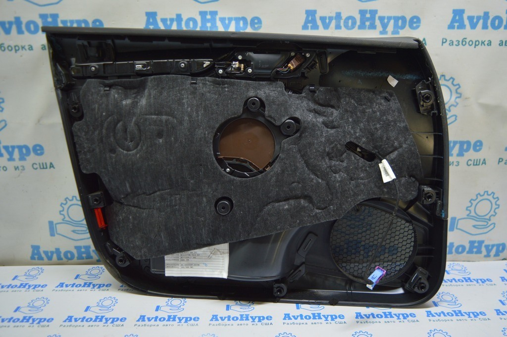 Обшивка двери карточка передняя правая Audi A3 8V 15-20 4d, 5d, коричневый цвет (01) — фото 2