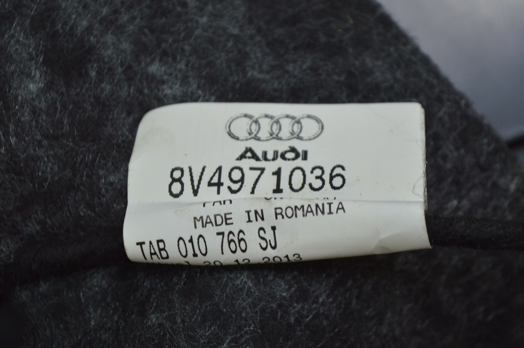 Обшивка двери карточка передняя правая Audi A3 8V 15-20 4d, 5d, коричневый цвет (01) — фото 4