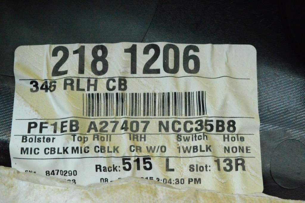 Обшивка двери (карточка) зад лев Ford Focus mk3 11-18 черн — фото 3