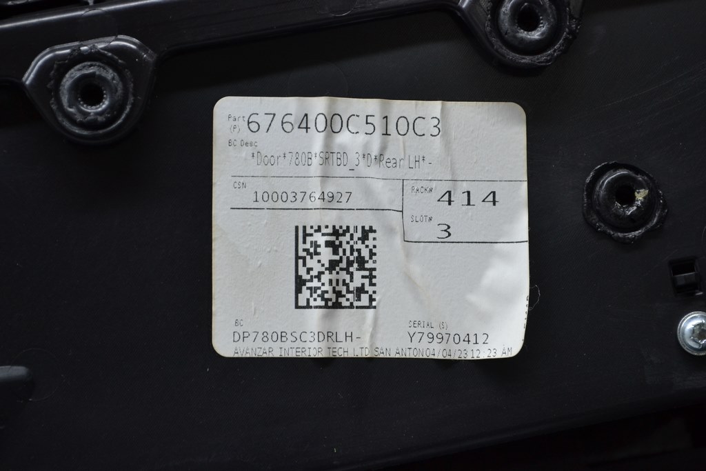 Обшивка двери (карточка) зад лев Toyota Tundra 22- (01) — фото 3
