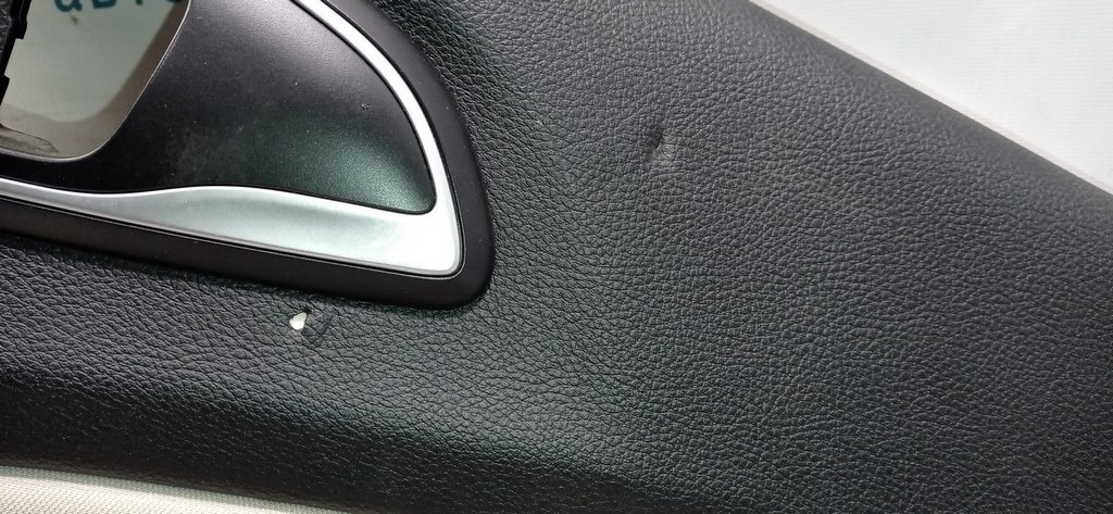 Обшивка двери (карточка) зад прав Chrysler 200 15-17 серый низ — фото 4