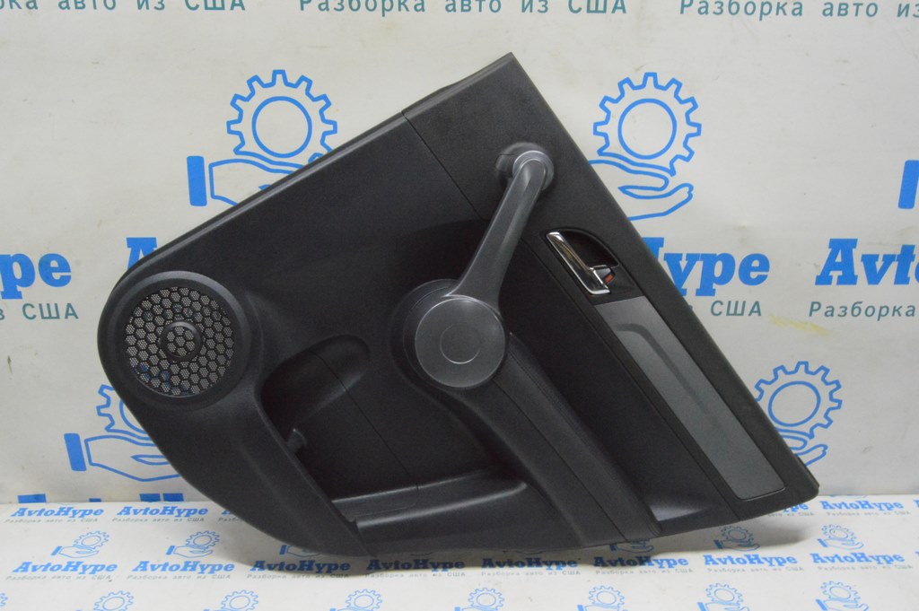 Обшивка двери (карточка) зад прав Honda CRV 07-11 черн
