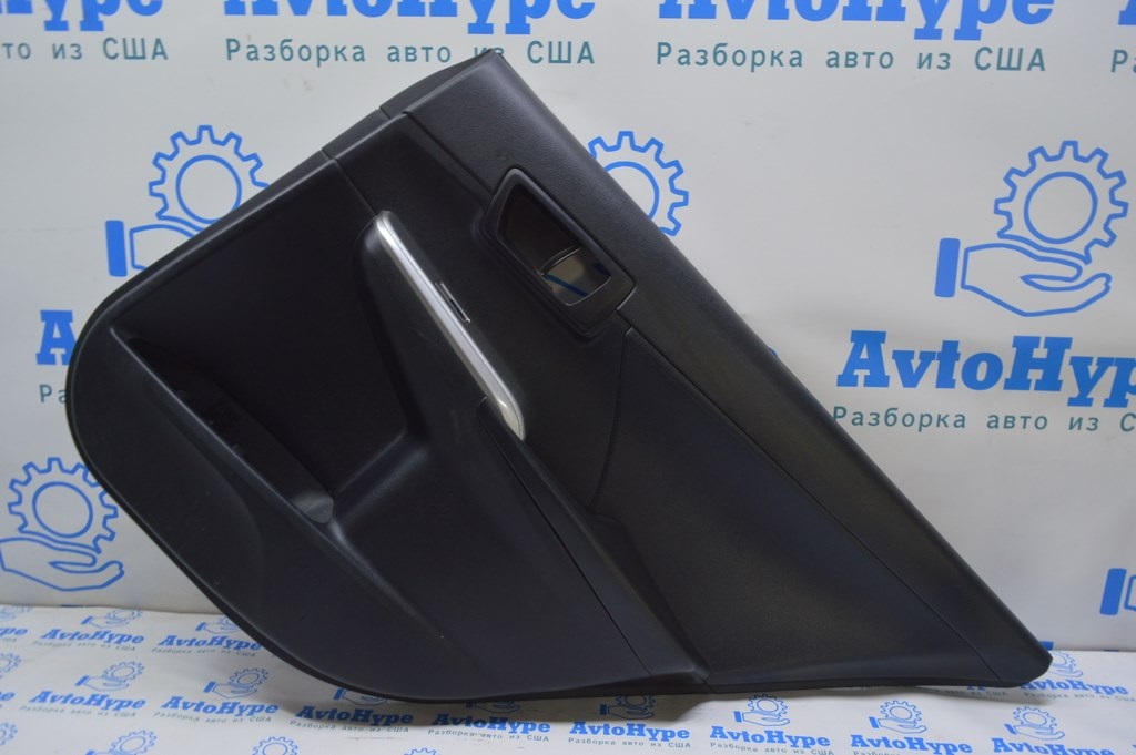 Обшивка двери (карточка) зад прав Toyota Camry v50 12-14 usa\euro черн (03) царапина
