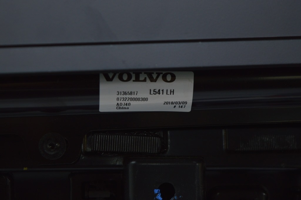Обшивка двери карточка задняя левая Volvo S90 16- беж кожа,дерево, Inscription (01) 31365817 L — фото 4
