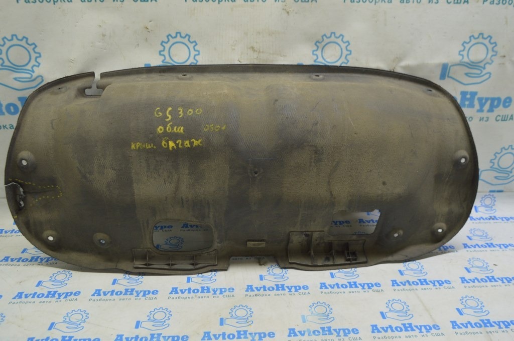 Обшивка крышки багажника Lexus GS300 GS350 GS430 GS450h 06-11 (01) надрыв — фото 4