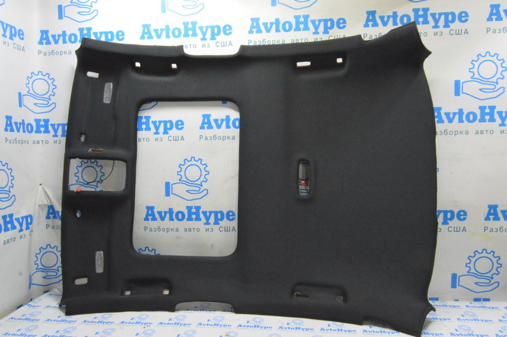 Обшивка потолка Audi A3 8V 17-20 4d черная под люк (02) рест