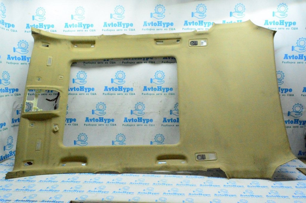 Обшивка потолка BMW X3 F25 11-17 беж,под люк (01) заломы