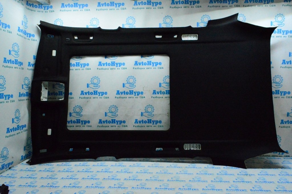 Обшивка потолка Bmw X5 F15 13-19 черная (распил) 4G5867506A