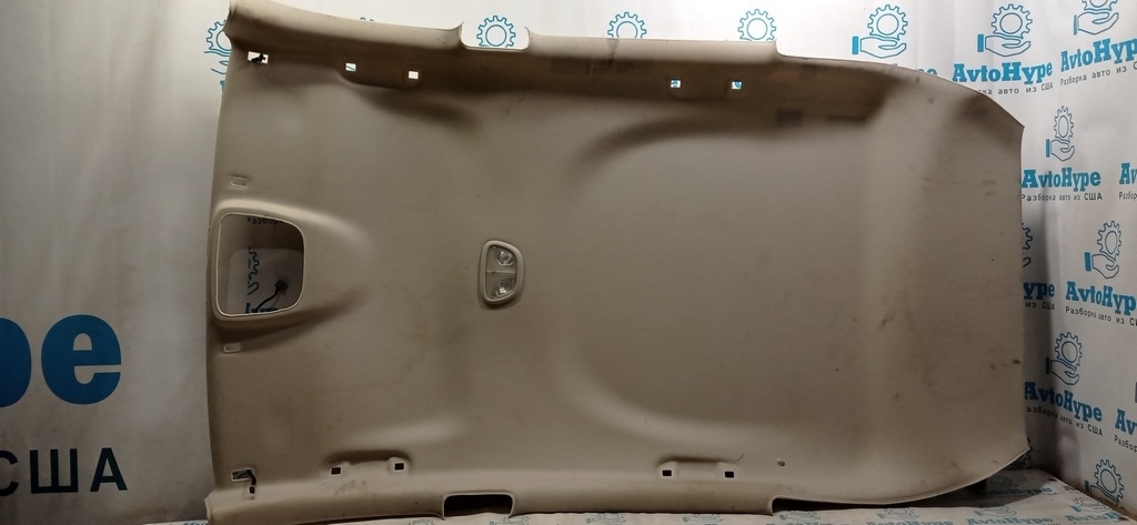Обшивка потолка Jeep Cherokee KL 14- беж без люка (02)