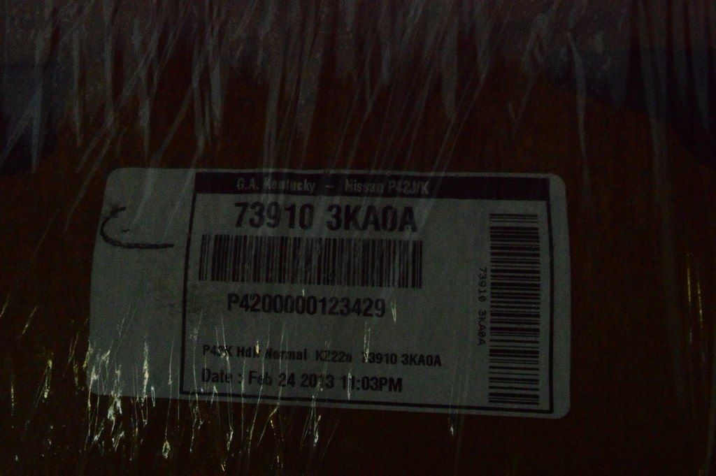 Обшивка потолка Nissan Pathfinder 13- серый без люка (распил) — фото 3