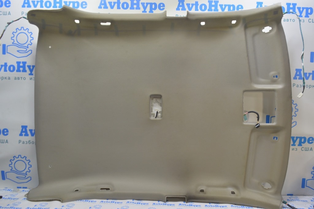 Обшивка потолка Toyota Camry v50 12-14 usa\euro без люка серый (03) под чистку плафон в центре